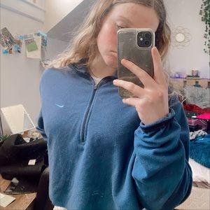 SOLD Nike fleece quarter zip